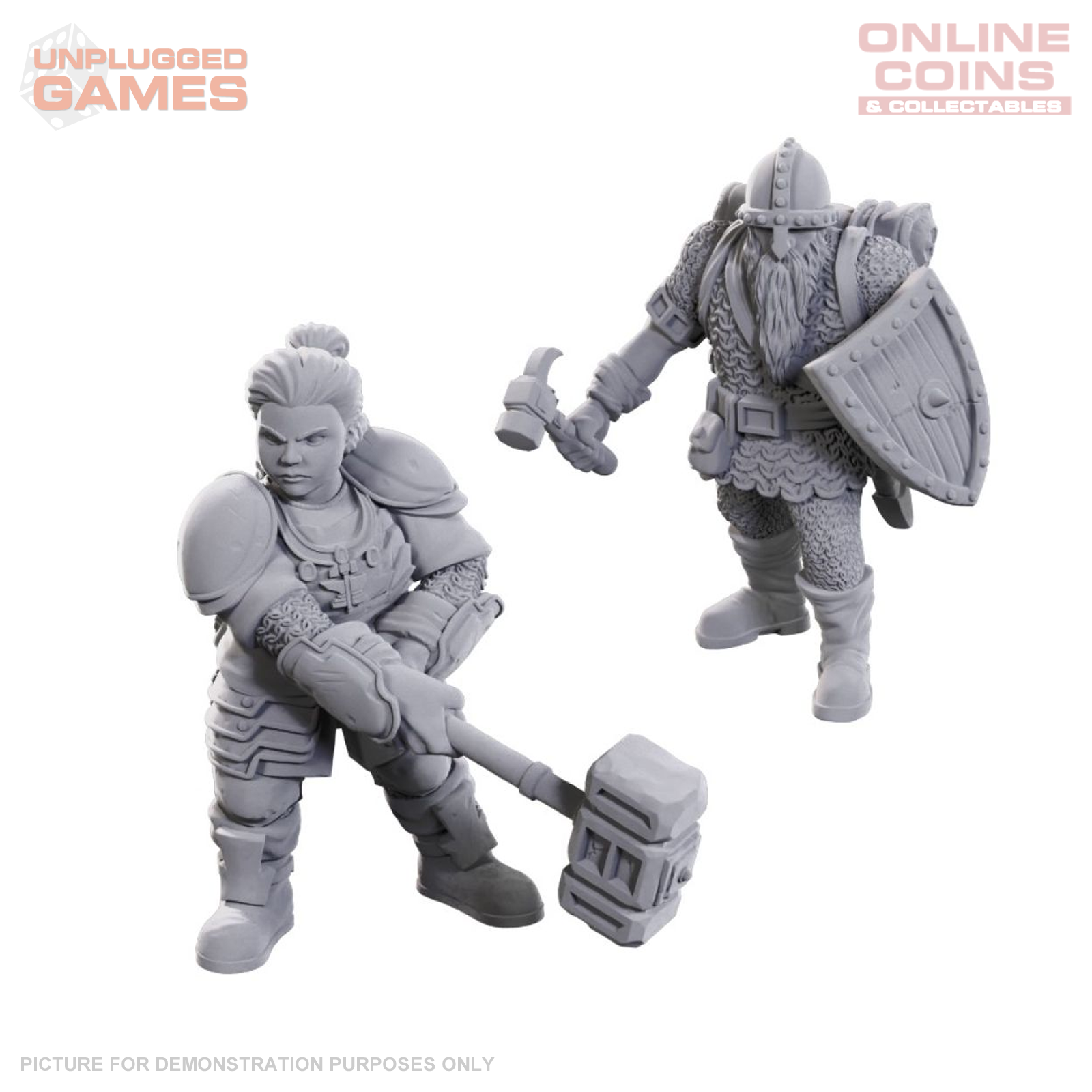 D&D Nolzur's Marvelous Miniatures Limited Edition 50th Anniversary — DWARVES